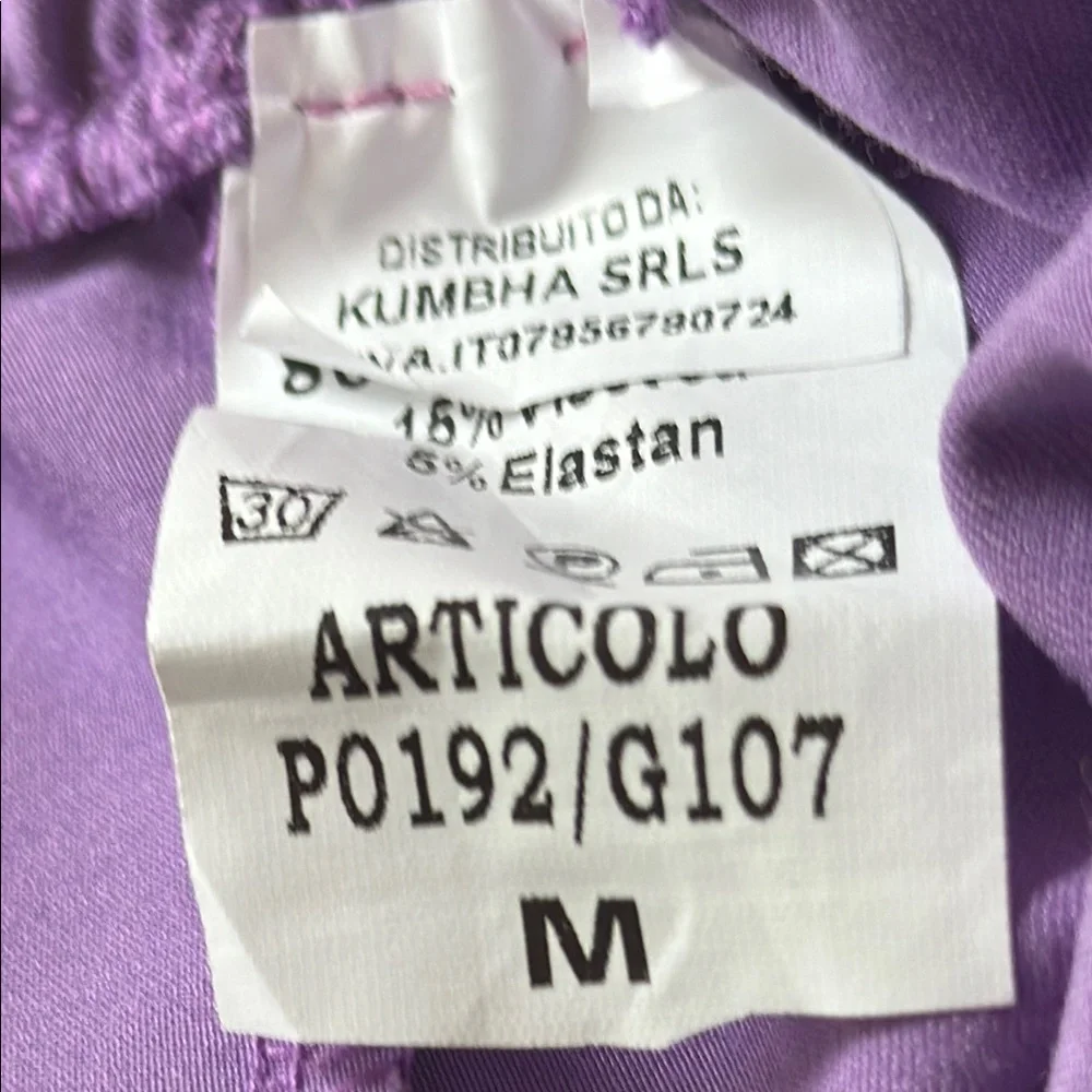 Vertigo Purple Straight Leg High-Waisted Pants - Picture 10 of 10